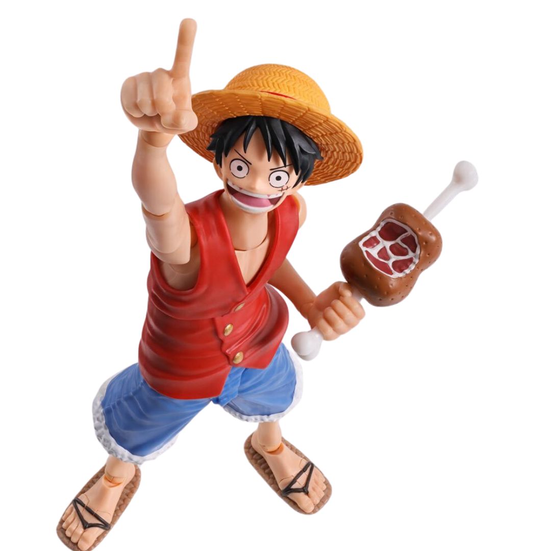 One Piece Monkey.D.Luffy Romance Dawn S.H.Figuarts  Action Figure by Tamashii Nations -Tamashii Nations - India - www.superherotoystore.com