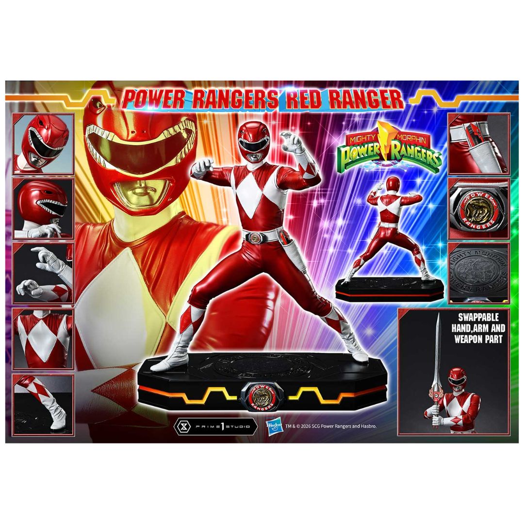 Mighty Morphin Power Rangers Red Ranger By Prime1 Studios