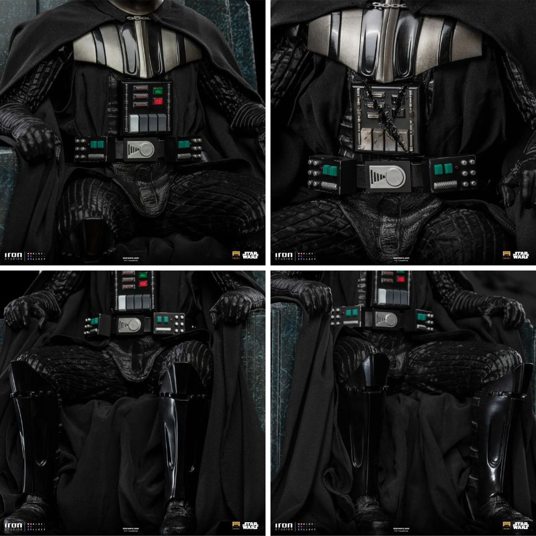 Star Wars Darth Vader On Throne Statue By Iron Studios -Iron Studios - India - www.superherotoystore.com