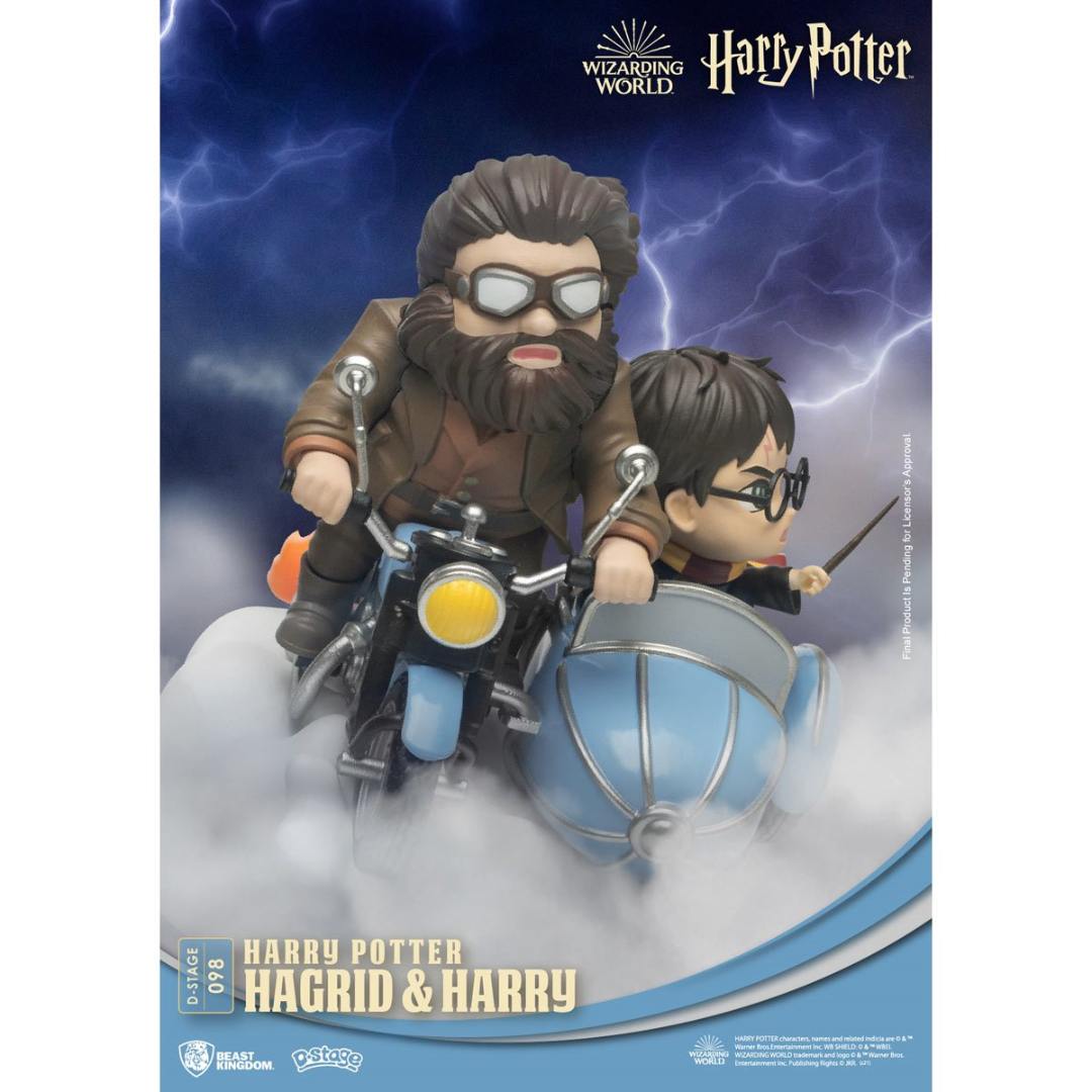 Harry Potter-Hagrid and Harry Reissue Statue by Beast Kingdom -Beast Kingdom - India - www.superherotoystore.com