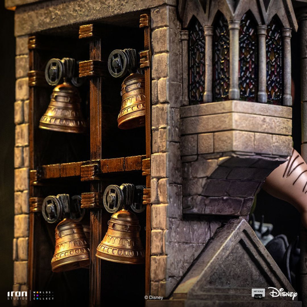 Quasimodo - The Hunchback Of Notre Dame Statue By Iron Studios