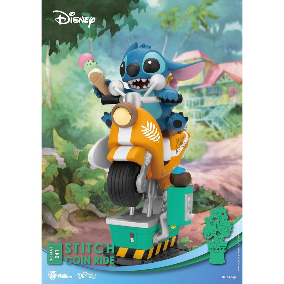 Lilo & Stitch Coin Ride DS-041 D-Stage 6-Inch Statue by Beast Kingdom -Beast Kingdom - India - www.superherotoystore.com