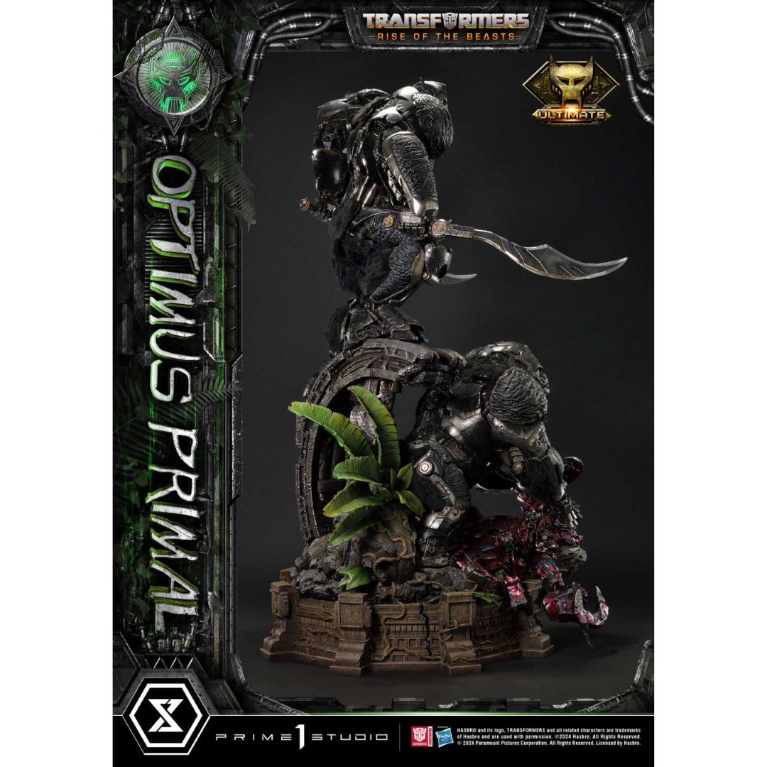 Transformers: Rise Of The Beasts (Film) Optimus Primal Ultimate Bonus Version Statue By Prime1 Studios -Prime 1 Studio - India - www.superherotoystore.com