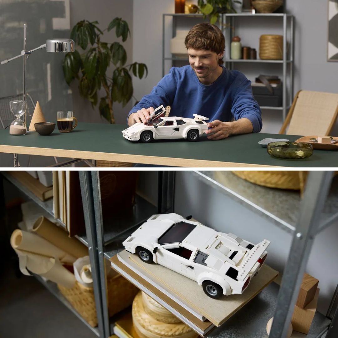 Icons Lamborghini Countach 5000 Quattrovalvole By Lego -Lego - India - www.superherotoystore.com