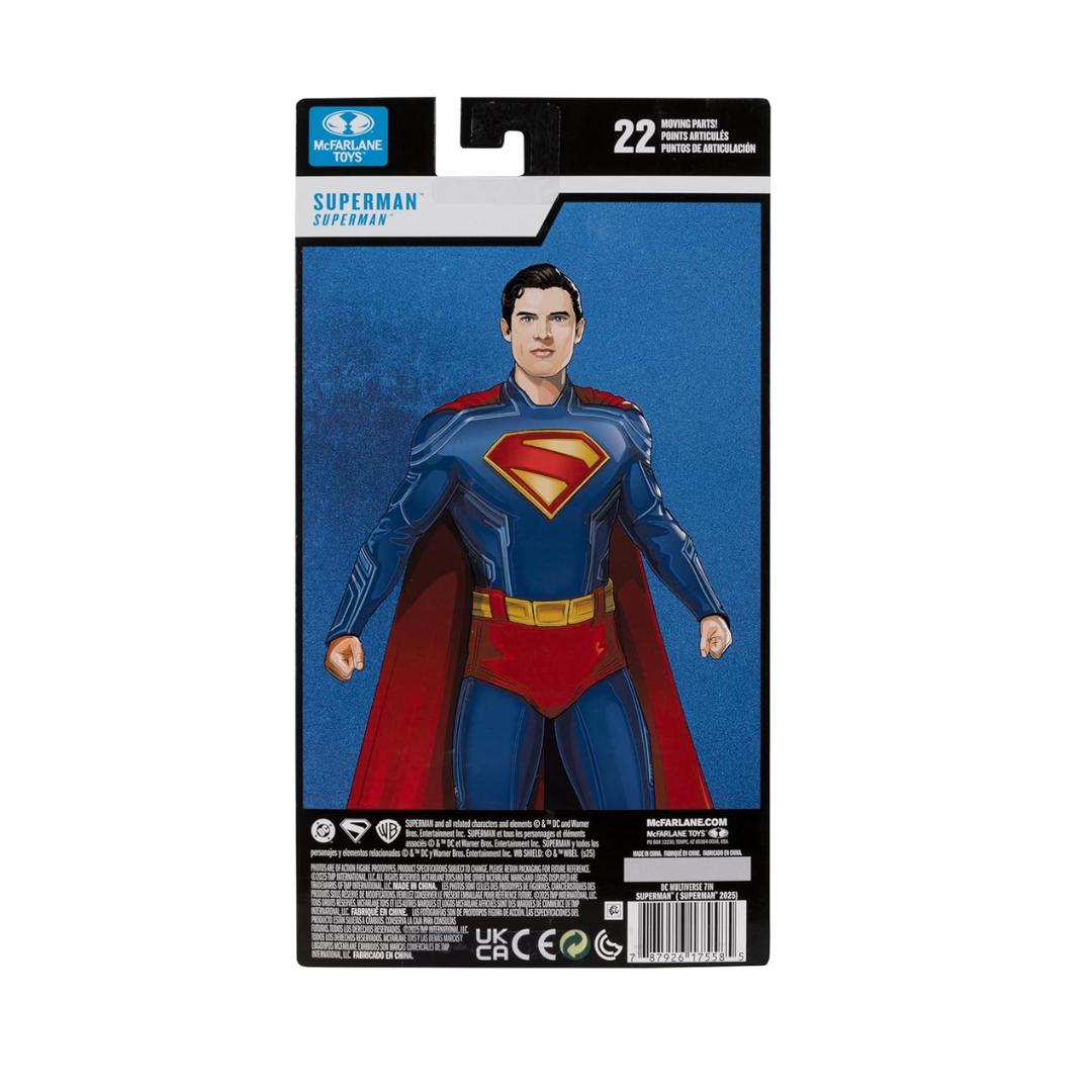 Superman (Superman Movie 2025) Action Figure By Mcfarlane Toys