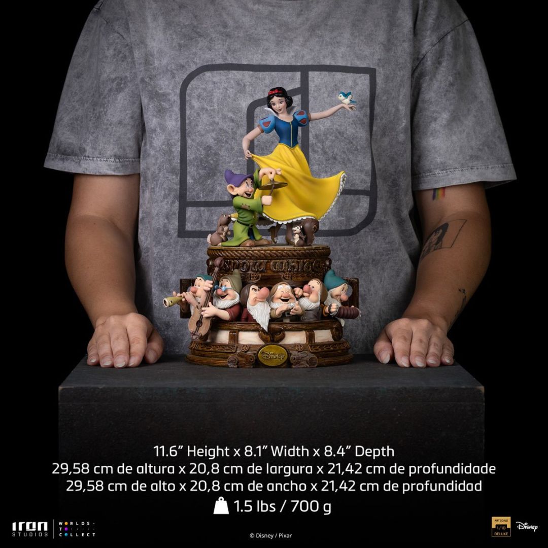 Snow White Delux Art Statue By Iron Studios -Iron Studios - India - www.superherotoystore.com