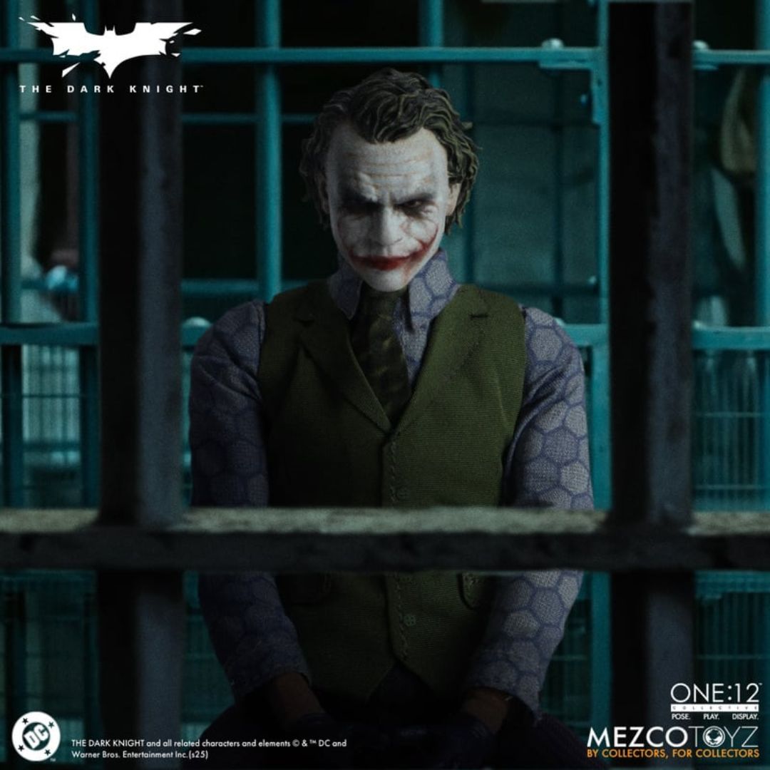 The Dark Knight Joker Figure By Mezco Toys -Mezco Toys - India - www.superherotoystore.com