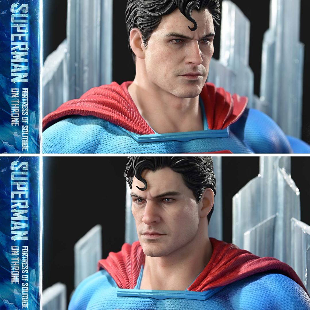 Superman Fortress Of Solitude On Throne Statue By Prime1 Studios -Prime1 Studios - India - www.superherotoystore.com