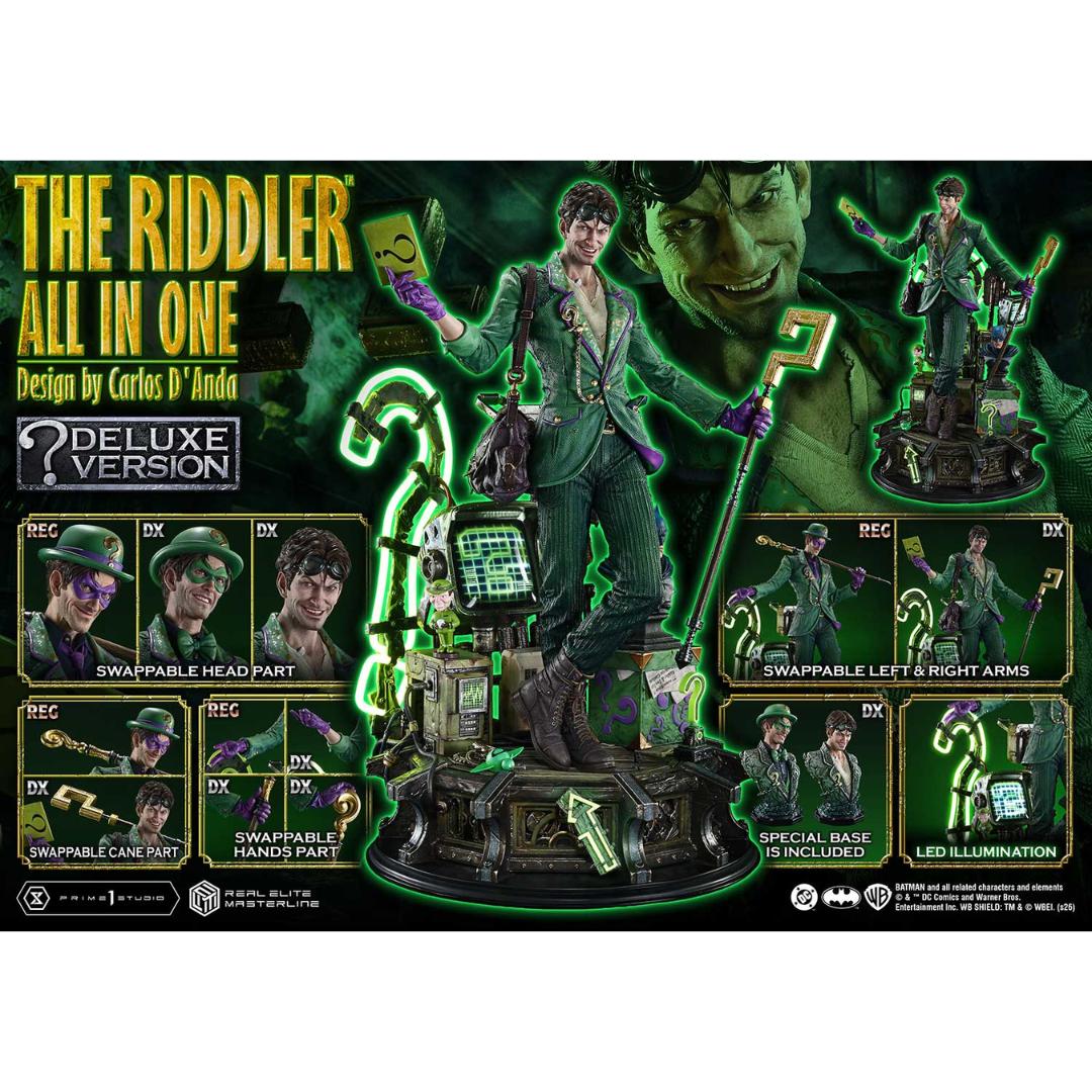 Batman (Comics) The Riddler Deluxe Version Statue By Prime1 Studios -Prime 1 Studio - India - www.superherotoystore.com