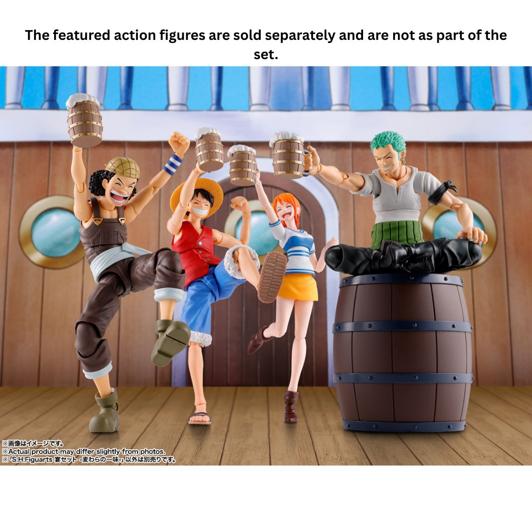 One Piece Party Set The Straw Hat Crew S.H.Figuarts By Tamashii Nations