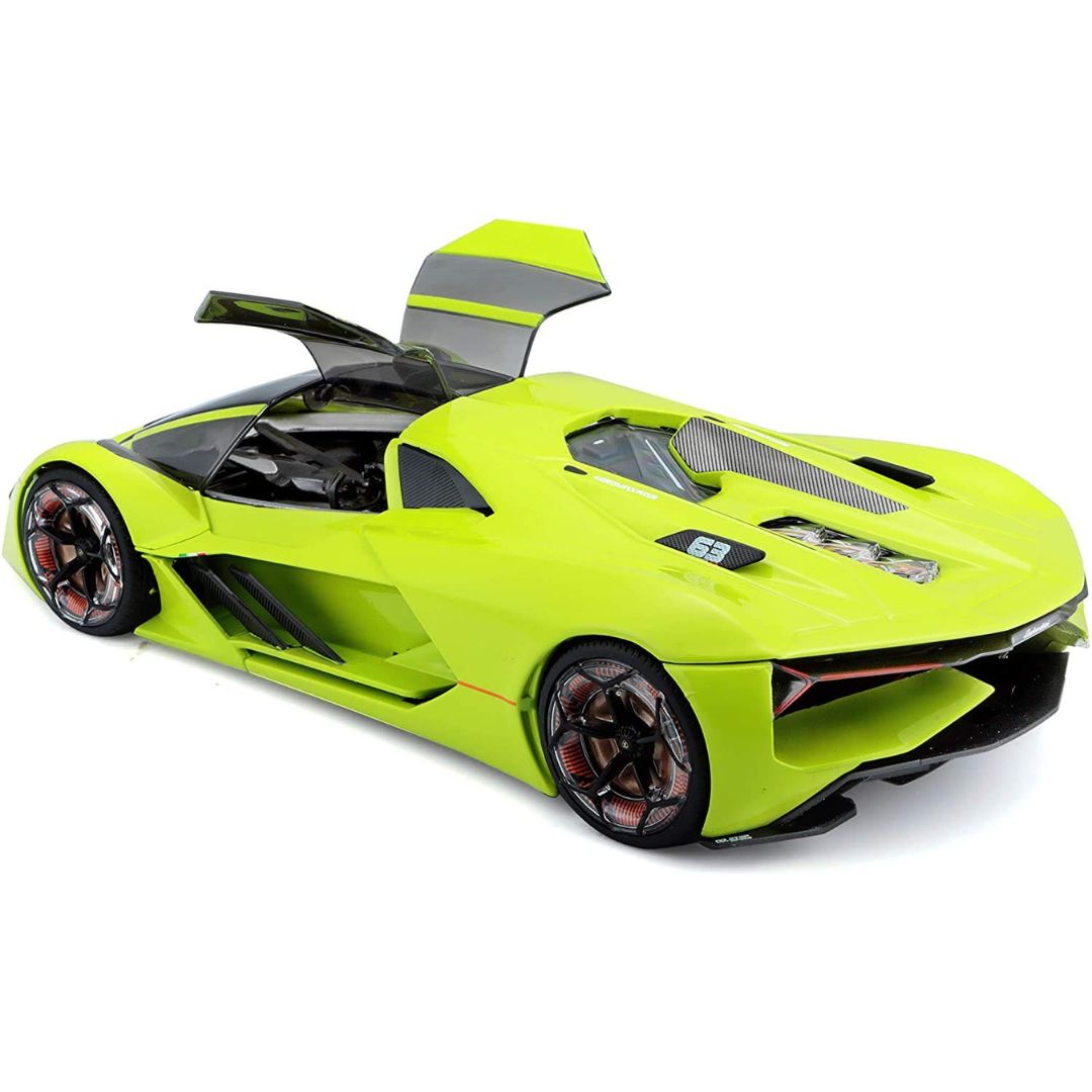 Green Lamborghini Terzo Millennio 1:24 Scale Die-Cast Car by Bburago -Bburago - India - www.superherotoystore.com