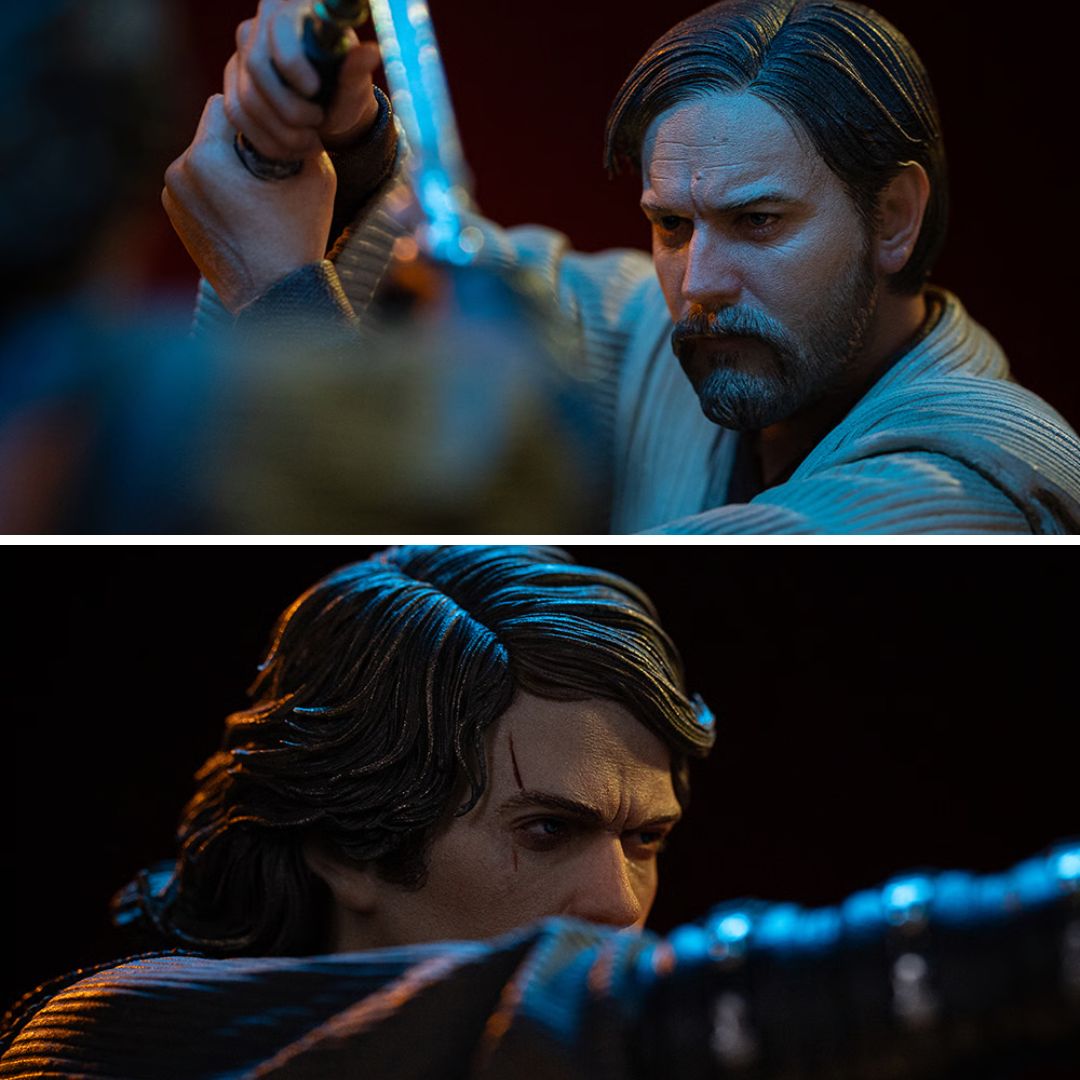 Anakin Vs Obi-Wan - Star Wars Iron Studios By Iron Studios