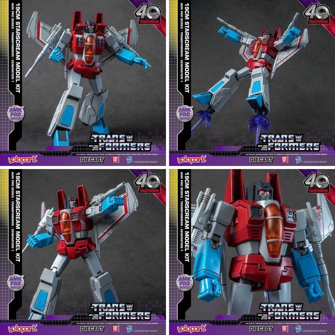 Transformers: Generation One Amk Pro Series 19Cm Starscream Model Kit By Yolo Park -Yolo Park - India - www.superherotoystore.com