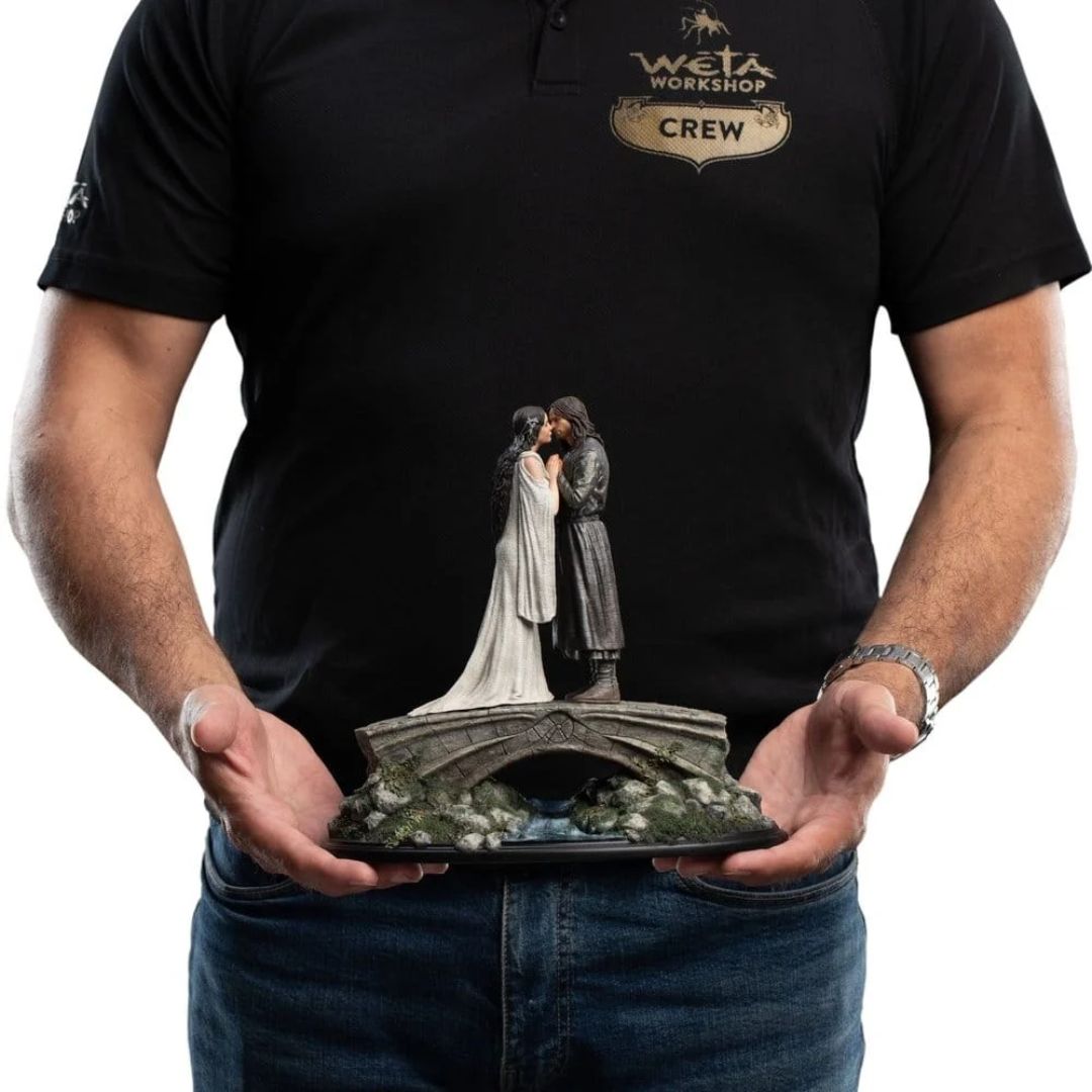 The Lord Of The Rings Trilogy Miniature Statue - Aragorn & Arwen By Weta Workshop