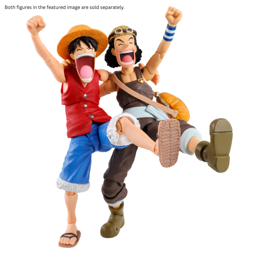 One Piece Usopp Romance Dawn S.H.Figuarts Action figure By Tamashii Nations -Tamashii Nations - India - www.superherotoystore.com