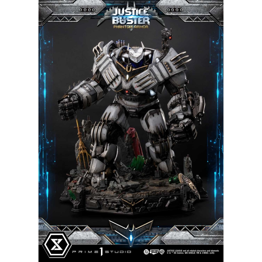Justice League (Comics) Justice Buster: Phantom Armor Deluxe Statue By Prime1 Studios -Prime 1 Studio - India - www.superherotoystore.com