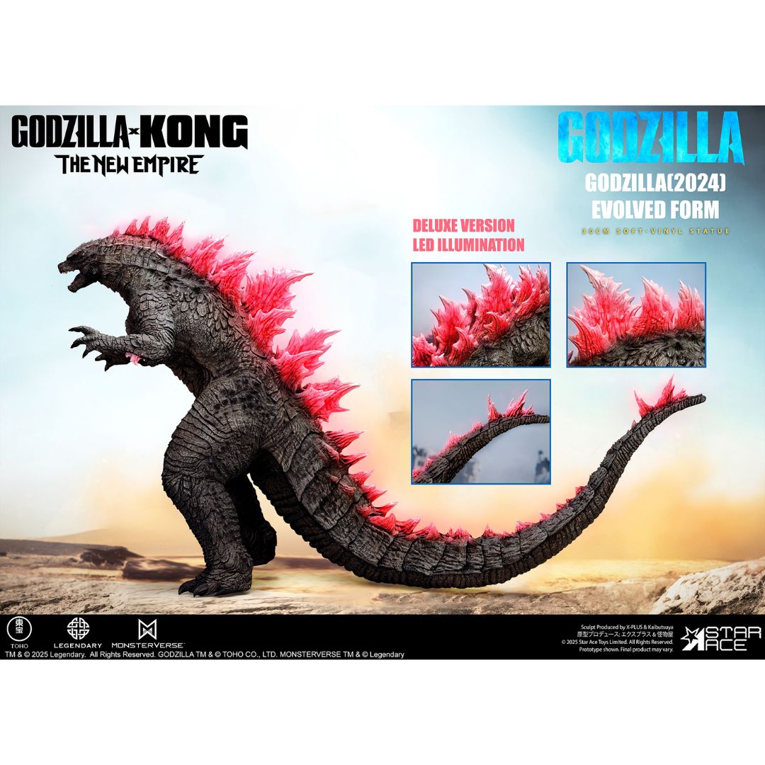 Godzilla (2024) Evolved Form Deluxe By Star Ace Toys -Star Ace Toys - India - www.superherotoystore.com