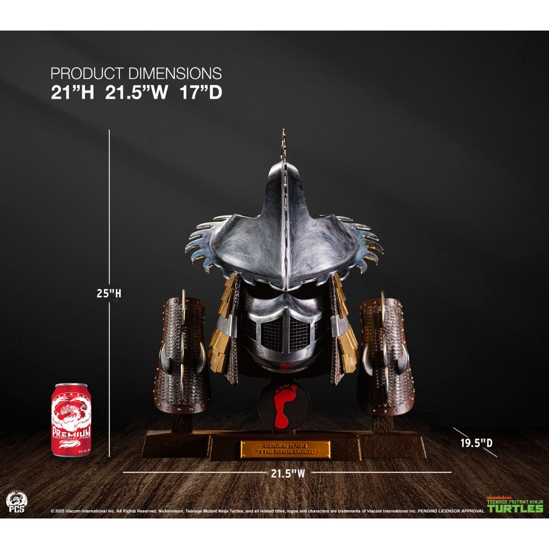 Shredder Electroplated Armor Set (Ooze Edition) By Pcs Collectibles