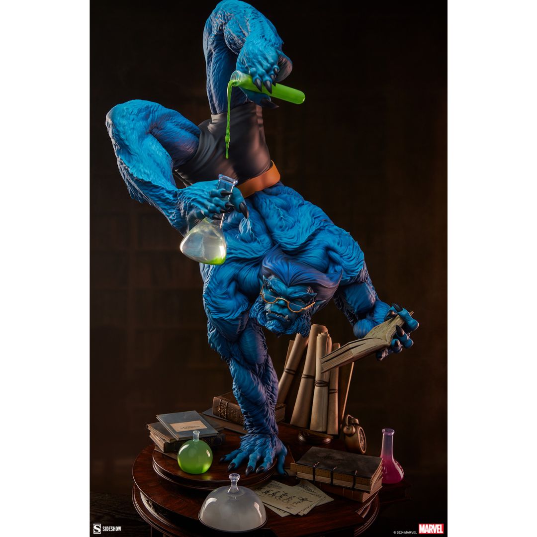 Beast Premium Format Statue By Sideshow Collectibles -Sideshow Collectibles - India - www.superherotoystore.com