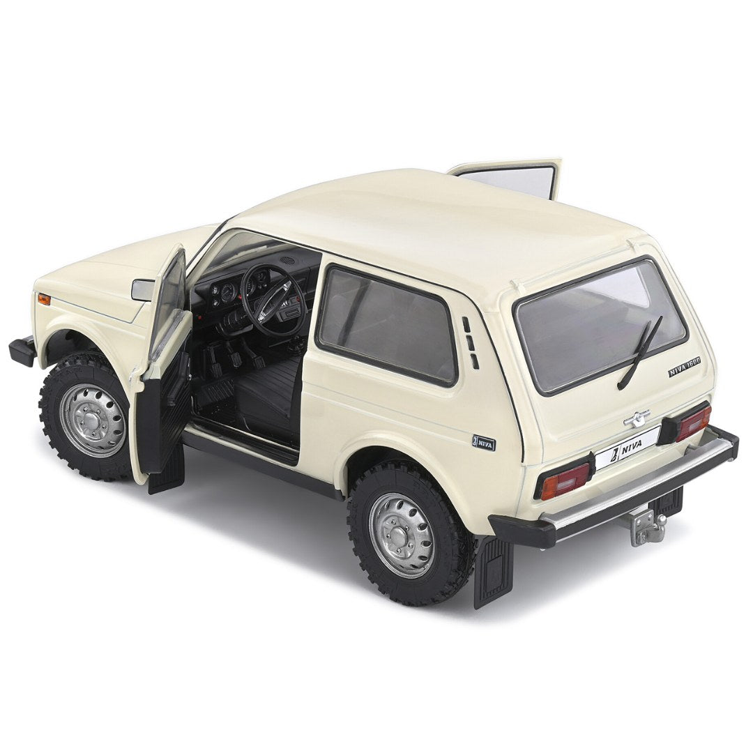 Beige Lada Niva  1:18 Scale die-cast car by Solido -Solido - India - www.superherotoystore.com