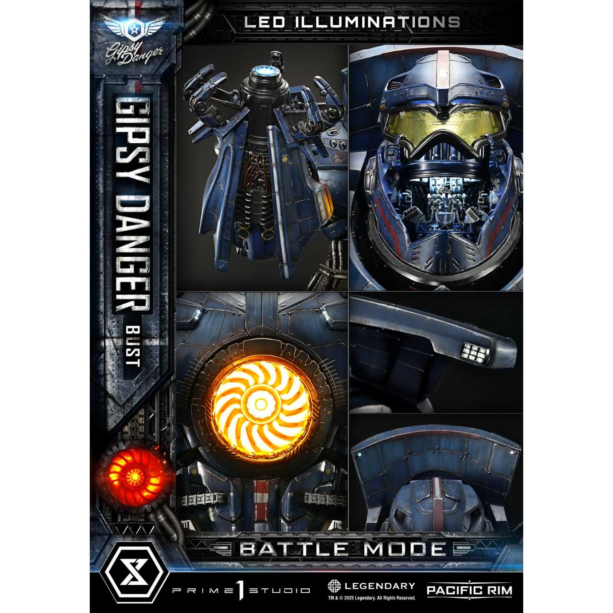 Gipsy Danger Battle Mode (Regular Version) Statue By Prime1 Studios -Prime 1 Studio - India - www.superherotoystore.com