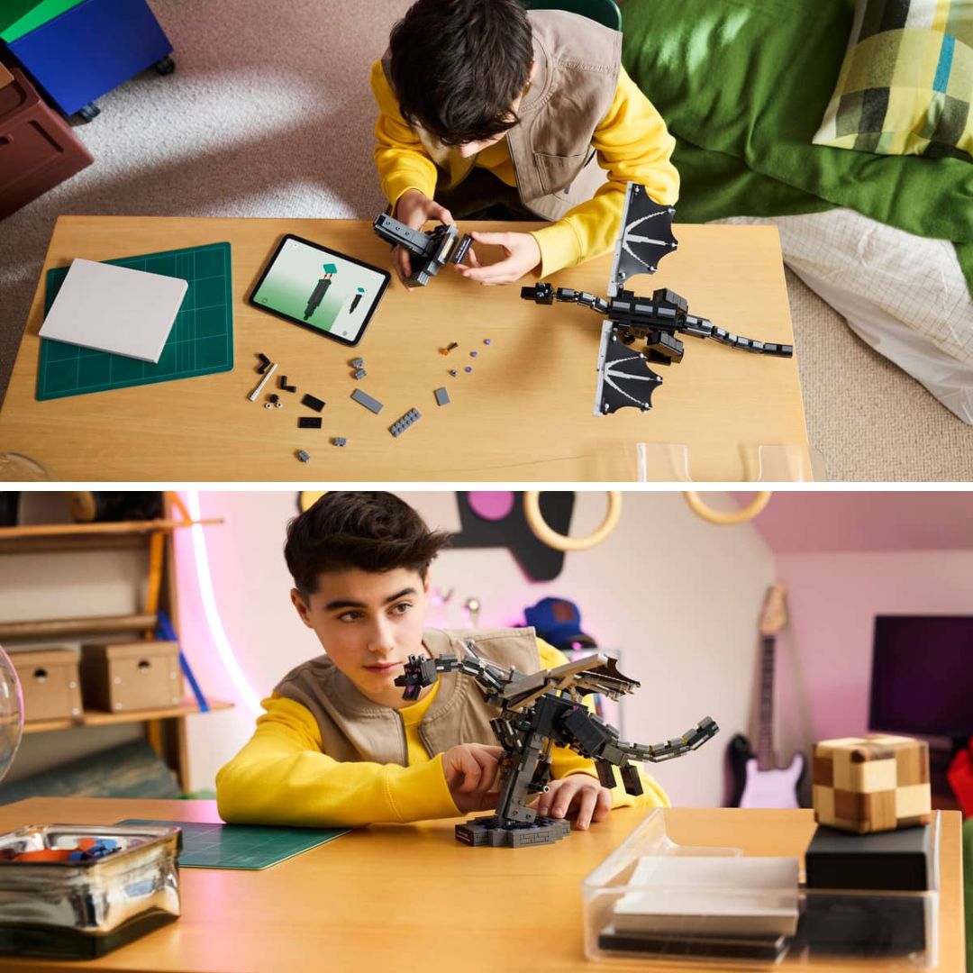 Minecraft The Ender Dragon By Lego