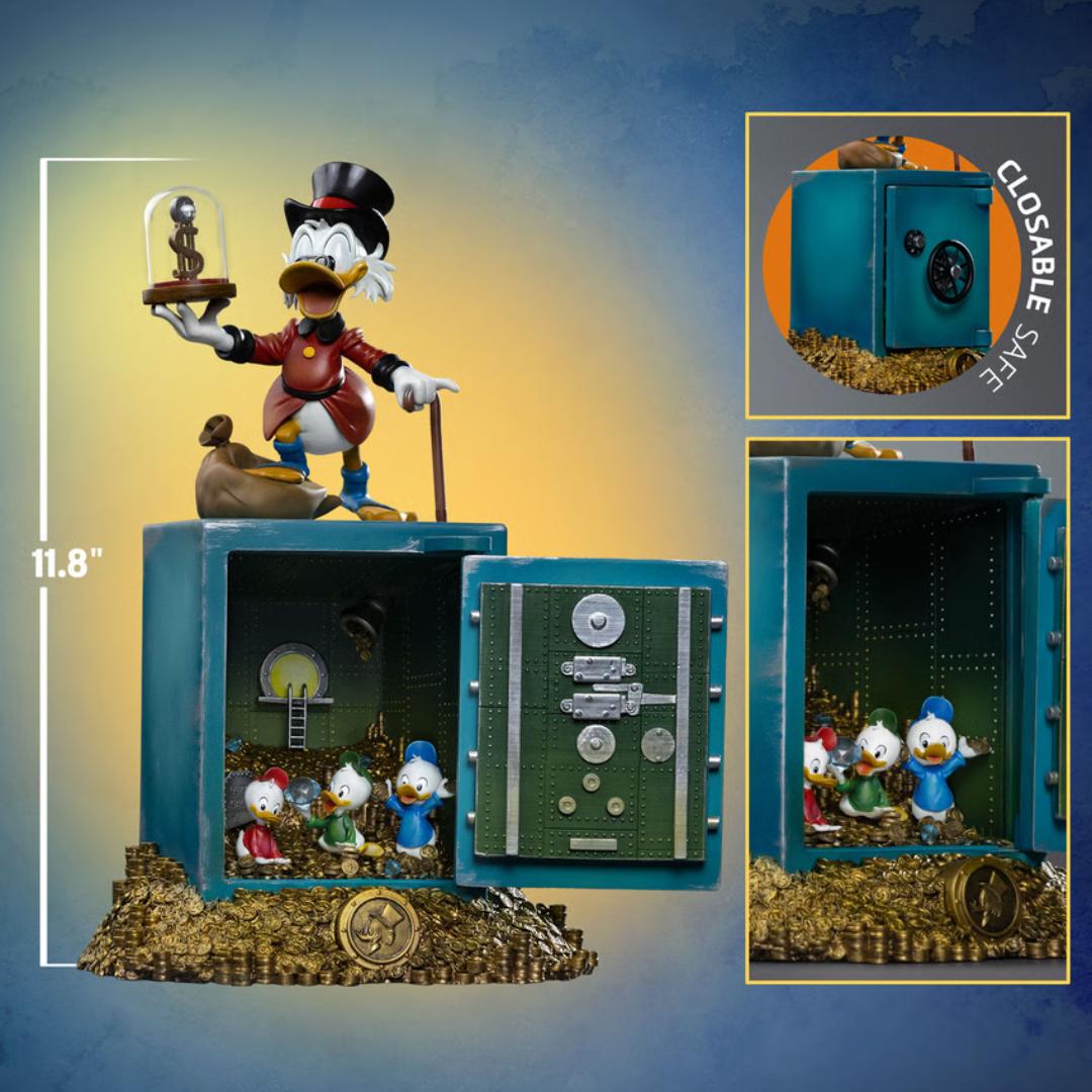 Ducktales Uncle Scrooge Mcduck And Nephews Statue By Iron Studios