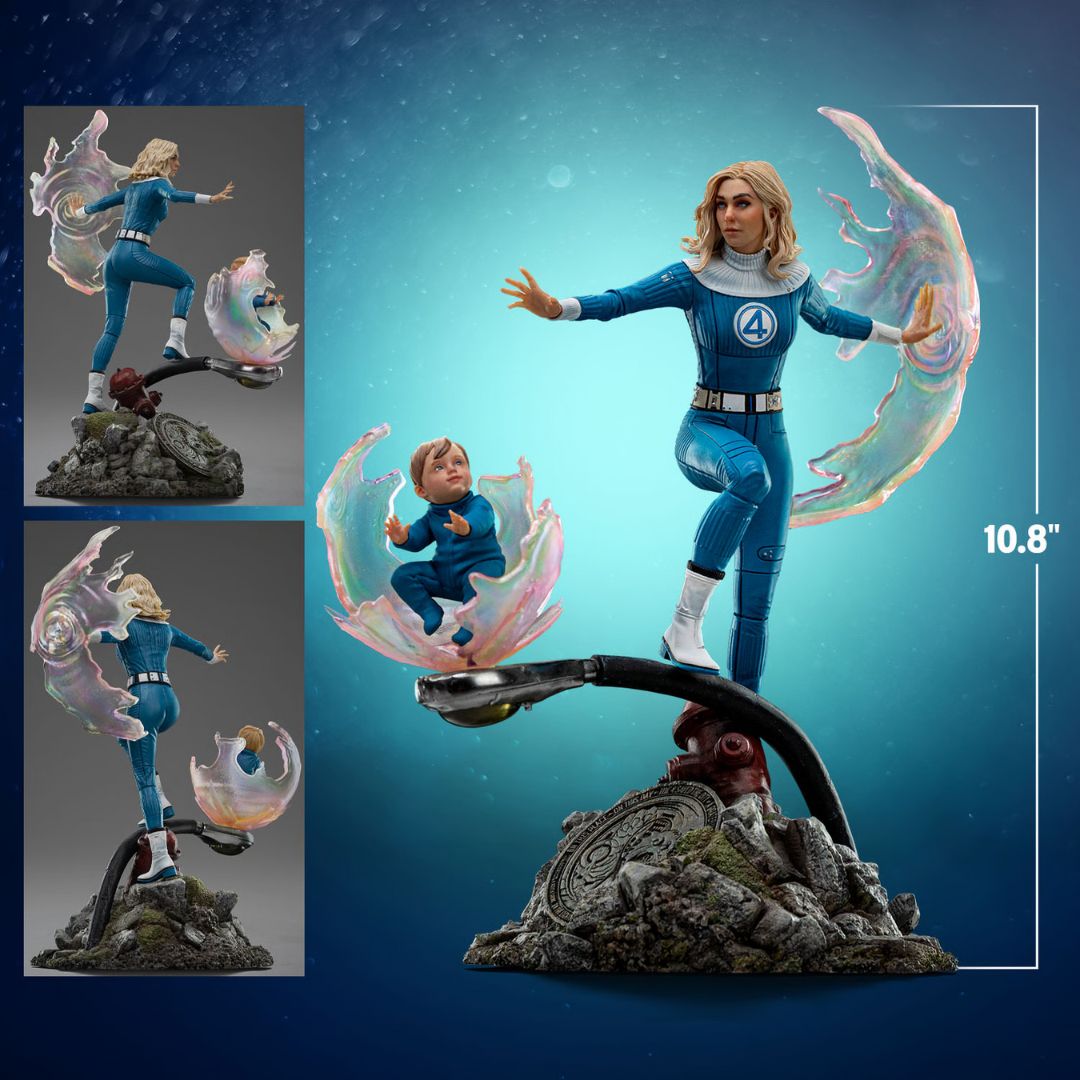 Invisible Woman Art Scale Statue By Iron Studios -Iron Studios - India - www.superherotoystore.com