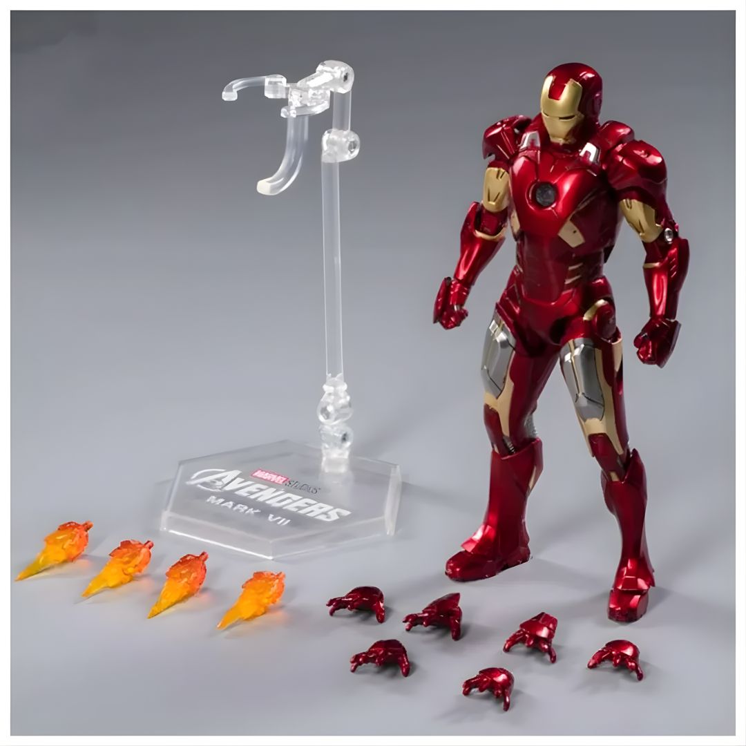 Iron Man Mk7 With Lighting Function By Zd Toys -ZD Toys - India - www.superherotoystore.com