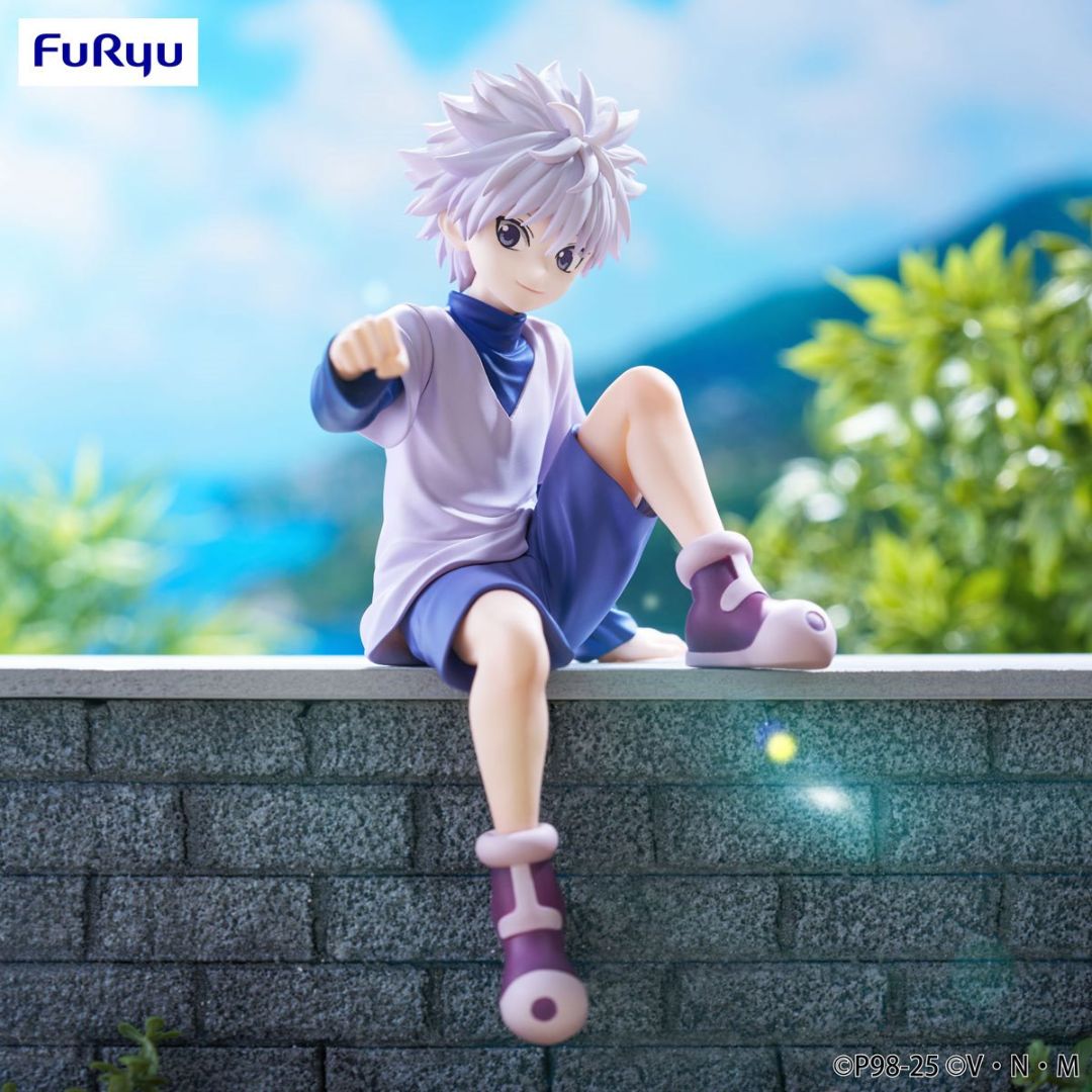 Hunter X Hunter Killua Noodle Stopper Statue By Furyu -Furyu - India - www.superherotoystore.com