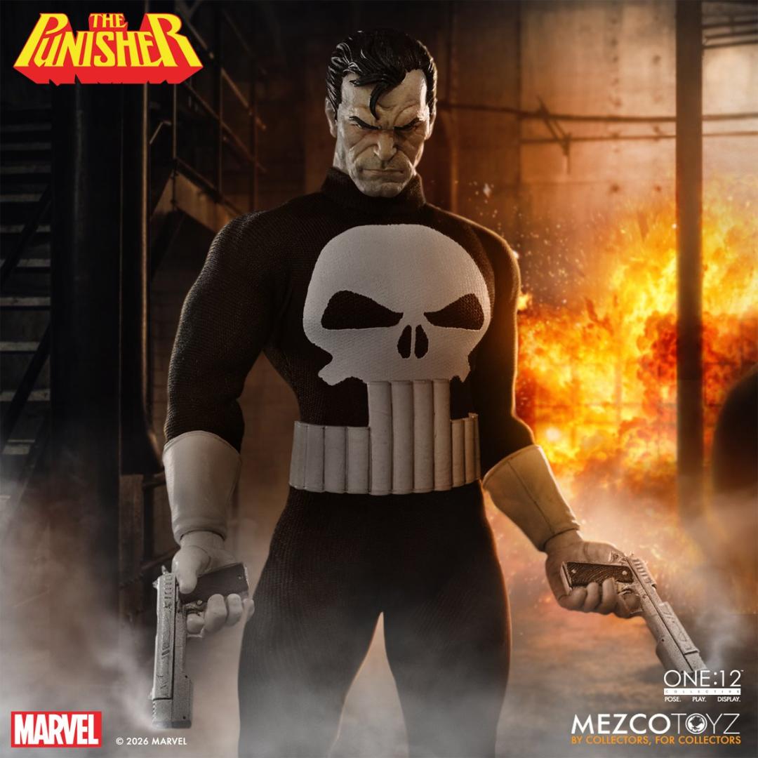 The Punisher Action Figure By Mezco Toys -Mezco Toys - India - www.superherotoystore.com