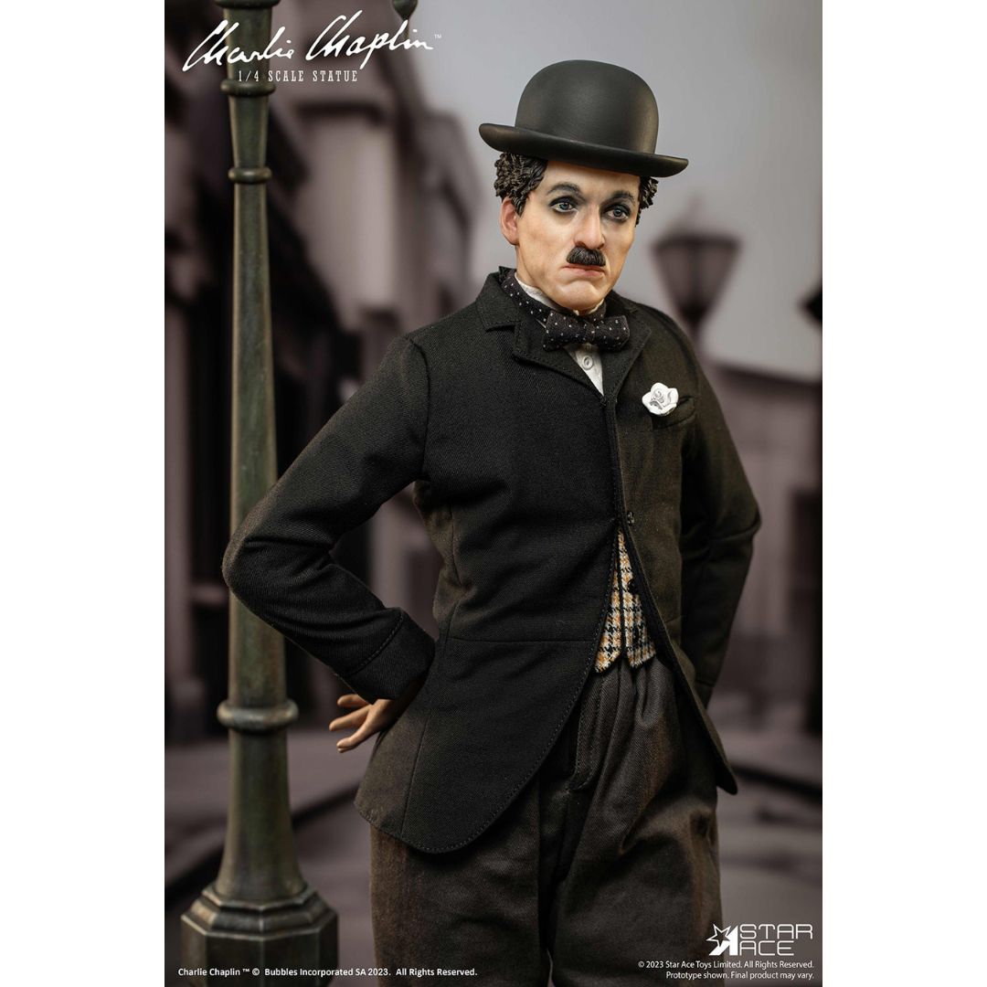 Charlie Chaplin Deluxe Statue by Star Ace -Prime 1 Studio - India - www.superherotoystore.com