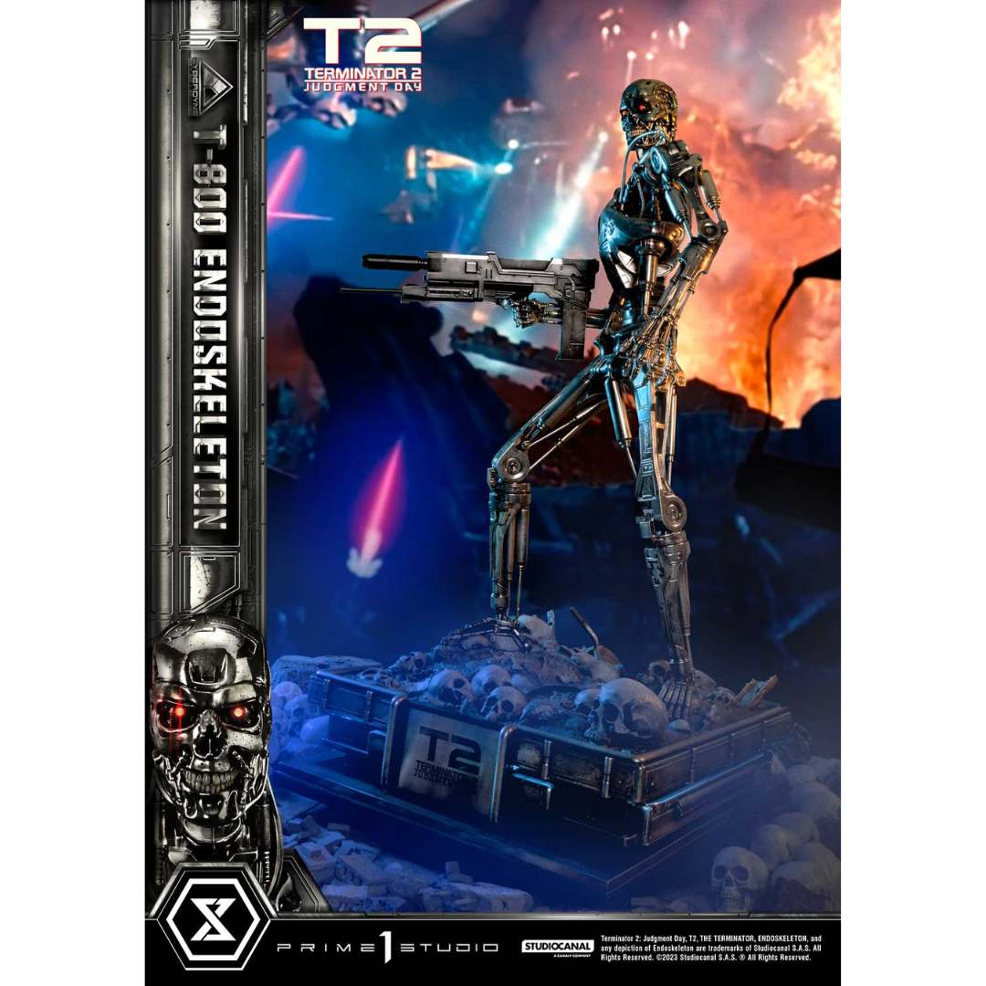 Terminator 2: Judgment Day T-800 Endoskeleton by Prime 1 Studio -Prime 1 Studio - India - www.superherotoystore.com