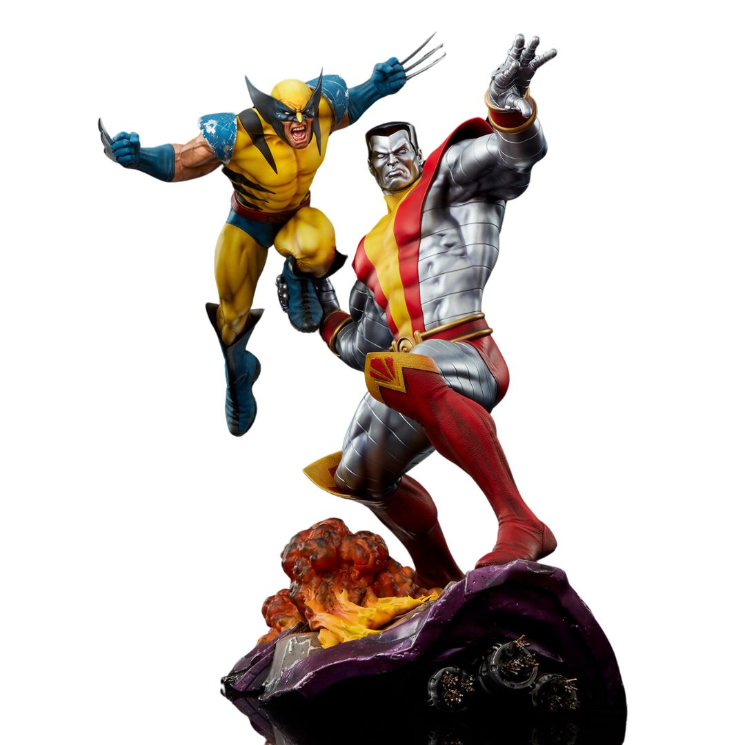 Fastball Special: Colossus and Wolverine Statue by Sideshow Collectibles -Sideshow Collectibles - India - www.superherotoystore.com