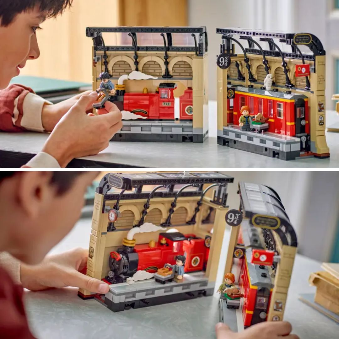 Harry Potter Book Nook: Hogwarts Express By Lego -Lego - India - www.superherotoystore.com