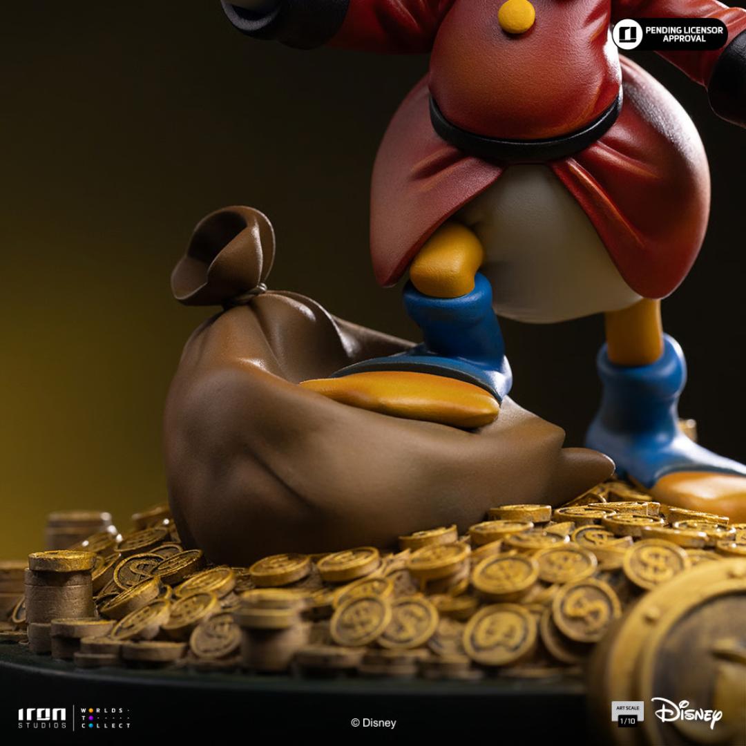 Ducktales Uncle Scrooge Mcduck Statue By Iron Studios