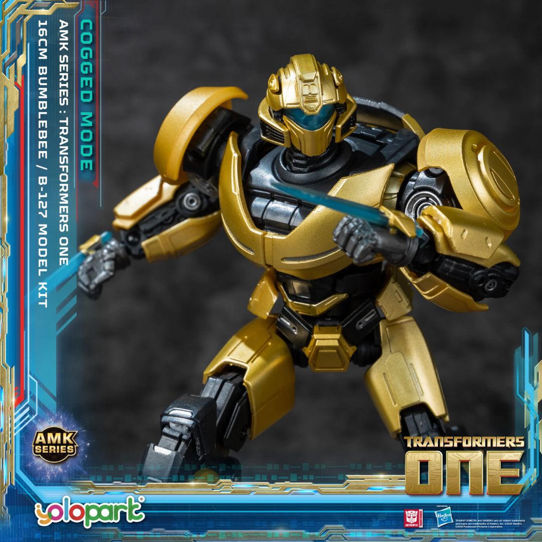 Tranformers One Amk Series Bumblebee Cogged Mode Model Kit By Hasbro -Hasbro - India - www.superherotoystore.com