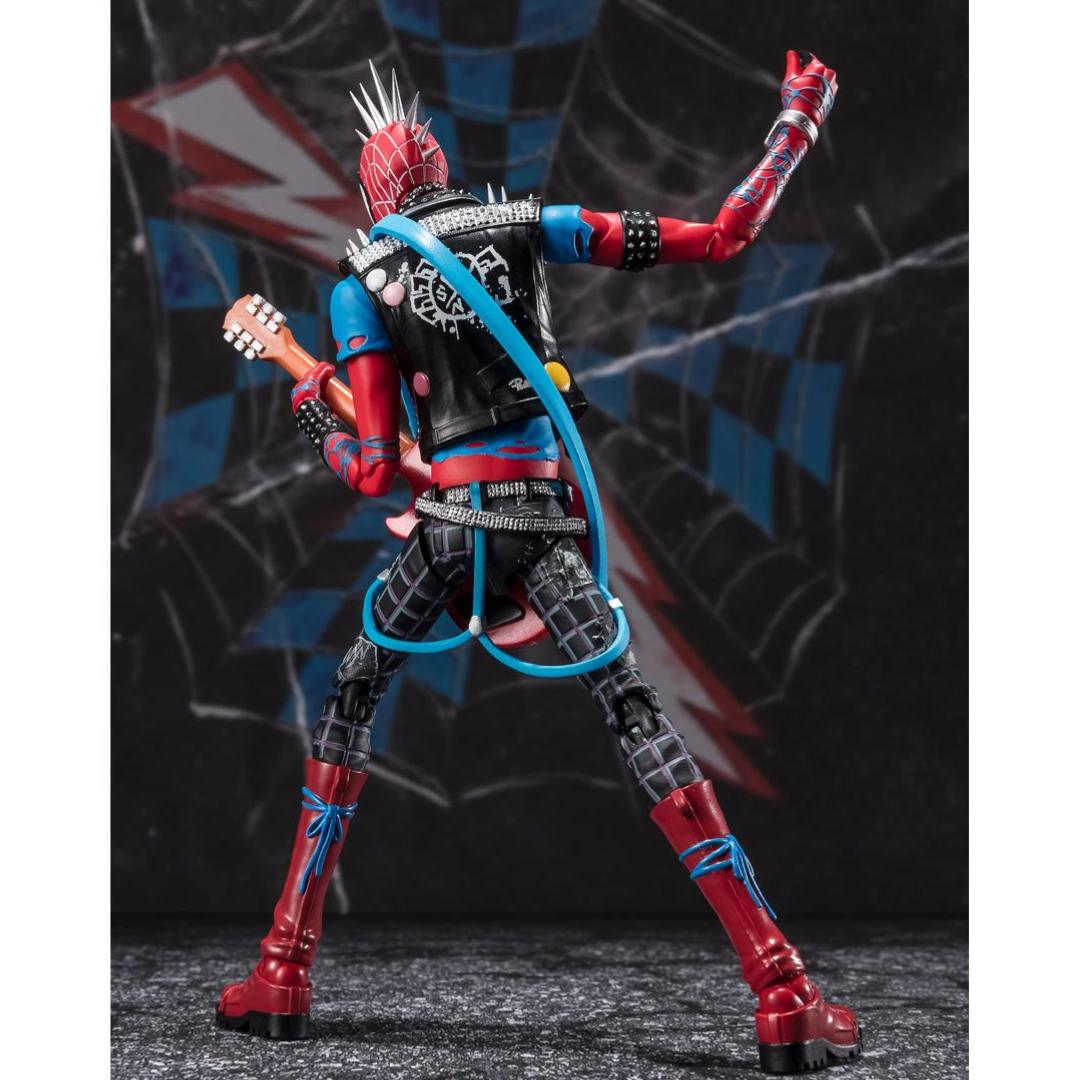 SPIDER-PUNK (Spider-Man: Across the Spider-Verse) S.H.Figuarts Action Figure  by Tamashii Nations -Tamashii Nations - India - www.superherotoystore.com
