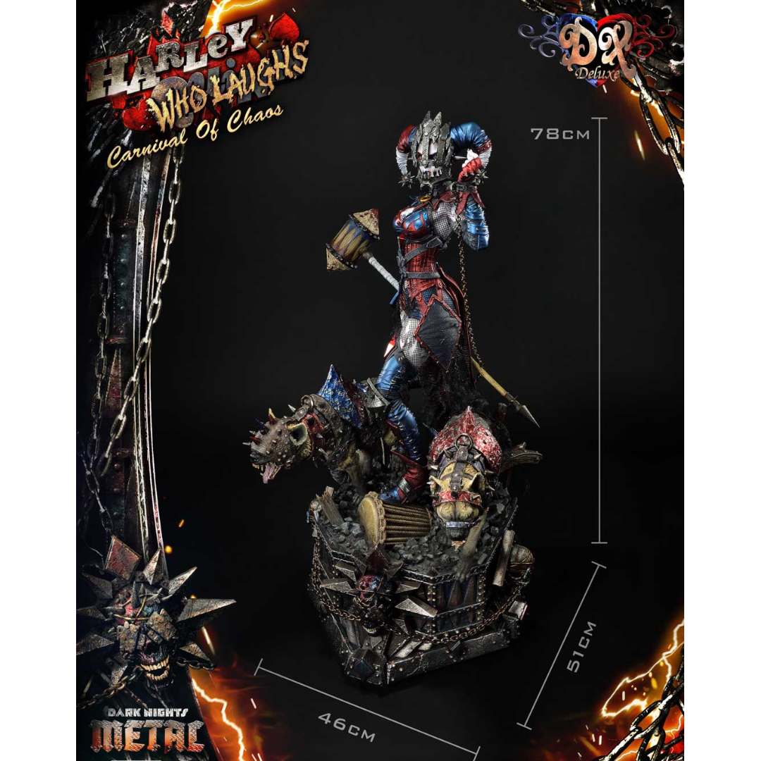 Dark Nights: Metal (Comics) Harley Quinn Who Laughs favorite  DX Bonus Version by Prime 1 Studio -Prime 1 Studio - India - www.superherotoystore.com