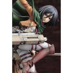 ATTACK ON TITAN ARTFX J MIKASA ACKERMAN RENEWAL PACKAGE VERSION BY KOTOBUKIYA -Kotobukiya - India - www.superherotoystore.com