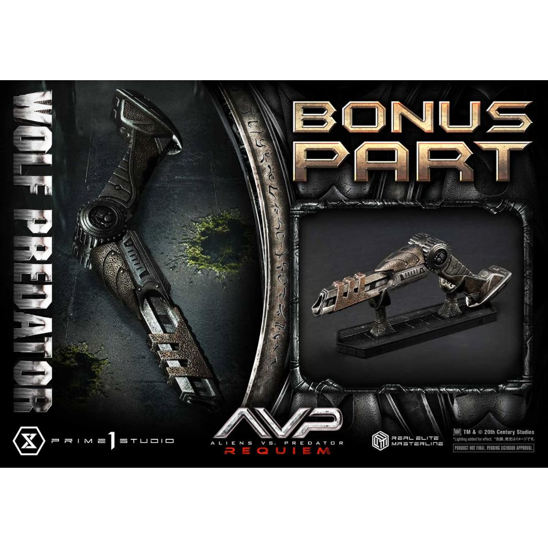 Wolf Predator (Dx Bonus Version) Statue By Prime1 Studios -Prime 1 Studio - India - www.superherotoystore.com