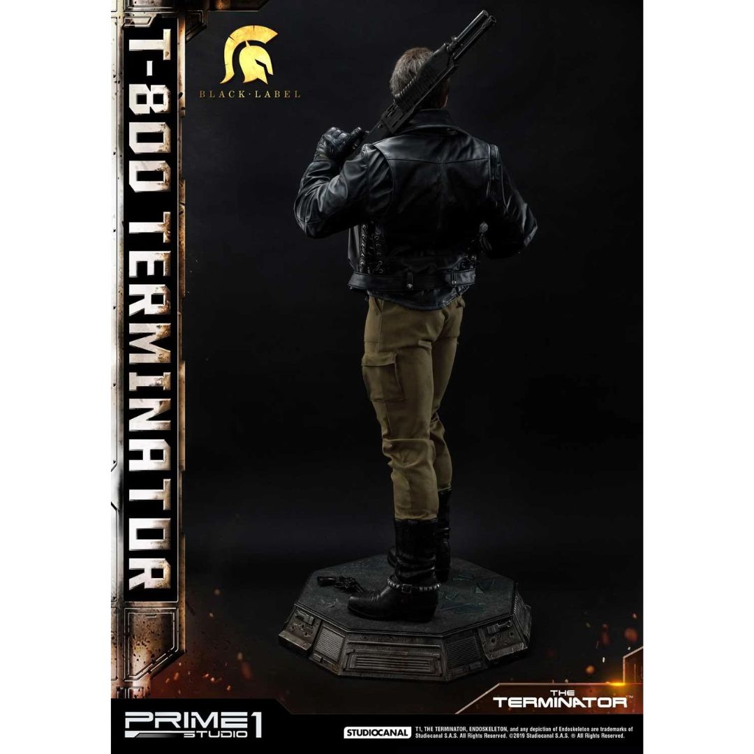 High Definition Museum Masterline Black Label The Terminator (Film) T-800 Terminator Deluxe Version Statue By Prime1 Studios