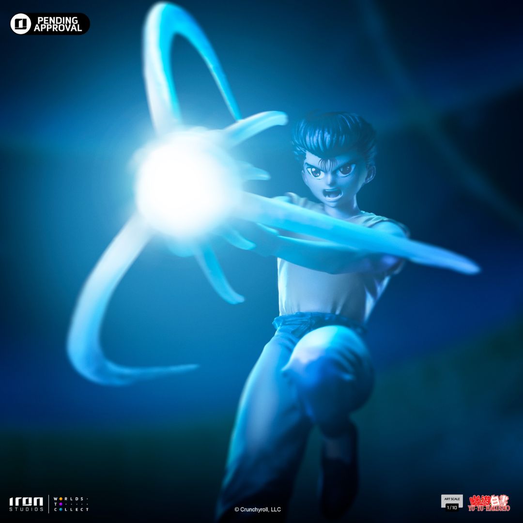 Yusuke Urameshi Yuyu Hakusho Statue By Iron Studios -Iron Studios - India - www.superherotoystore.com