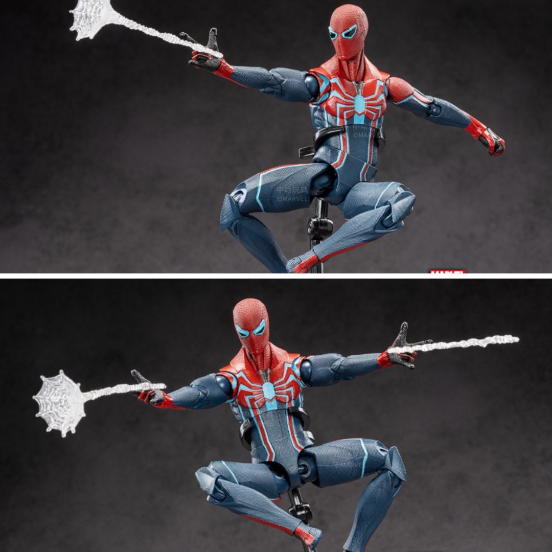 Spider-Man Velocity Suit  Action Figure By Zd Toys