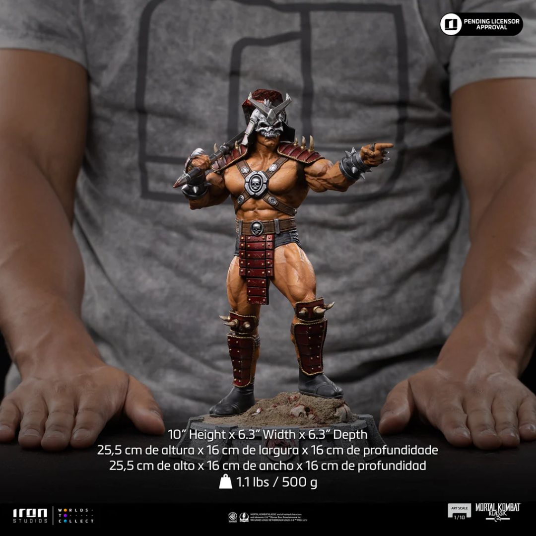 Shao Khan Mortal Kombat By Iron Studios -Iron Studios - India - www.superherotoystore.com