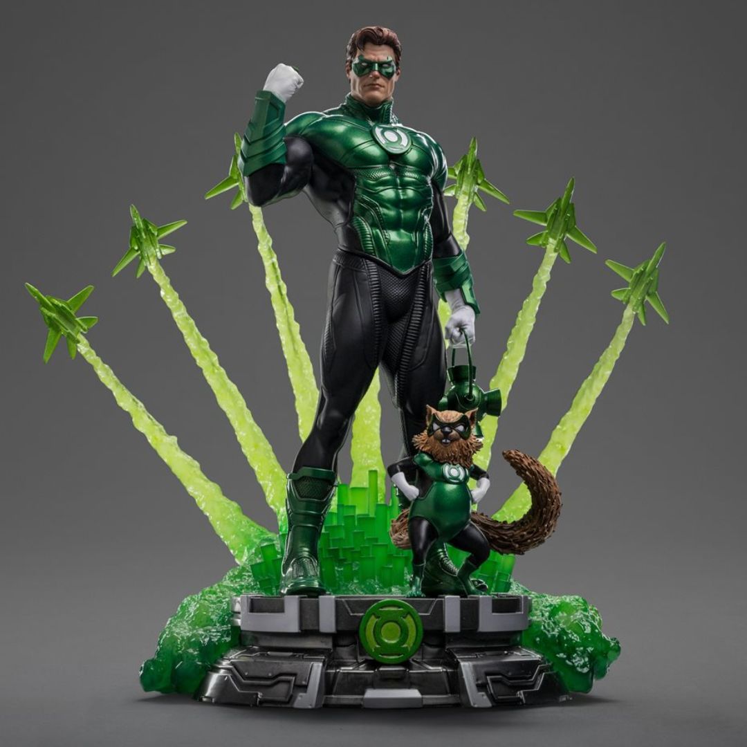 Green Lantern Unleashed Deluxe Statue By Iron Studios -Iron Studios - India - www.superherotoystore.com