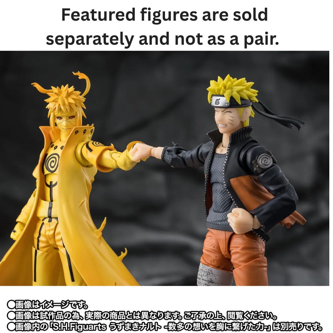 Minato Namikaze [Kurama Link Mode] -Bond Of Light That Shatters Darkness- S.H.Figuarts By Tamashii Nations -Tamashii Nations - India - www.superherotoystore.com