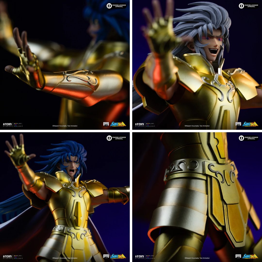 Gemini Saga Saint Seiya By Iron Studios -Iron Studios - India - www.superherotoystore.com
