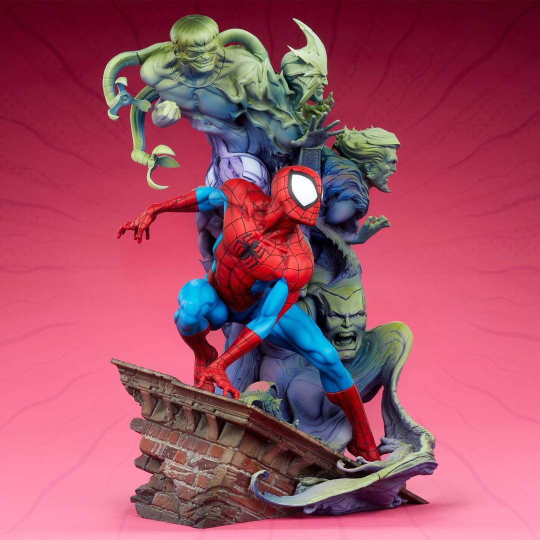 Spider-Man Premium Format™ Statue by Sideshow Collectibles -Sideshow Collectibles - India - www.superherotoystore.com