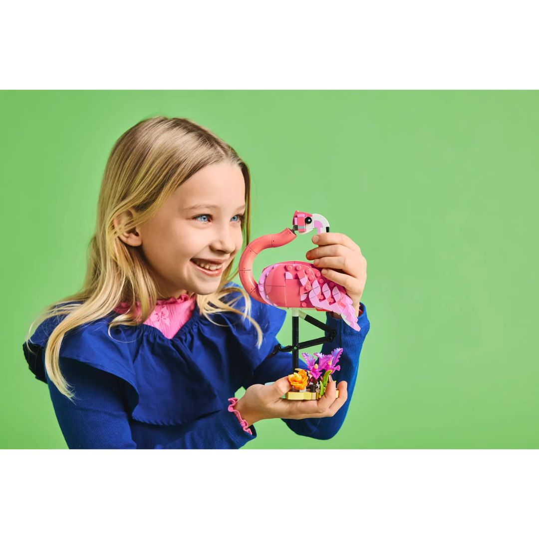 Wild Animals: Pink Flamingo By Lego -Lego - India - www.superherotoystore.com